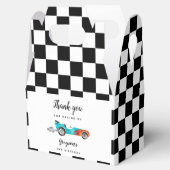Race Car Boy Birthday Party Bedankdoosjes (Geopend)