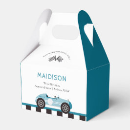 Race Car Boy Birthday Party Bedankdoosjes