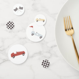 Race Car Boy Birthday Party Confetti