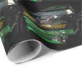 Race Car Cadeaupapier (Rol Hoek)