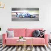 Race Car Canvas Afdruk (Insitu (Woonkamer))