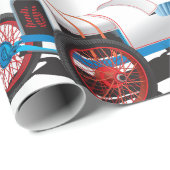  Race Car Classic Auto Cadeaupapier (Rol Hoek)