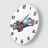  Race Car Classic Auto Grote Klok (Hoek)