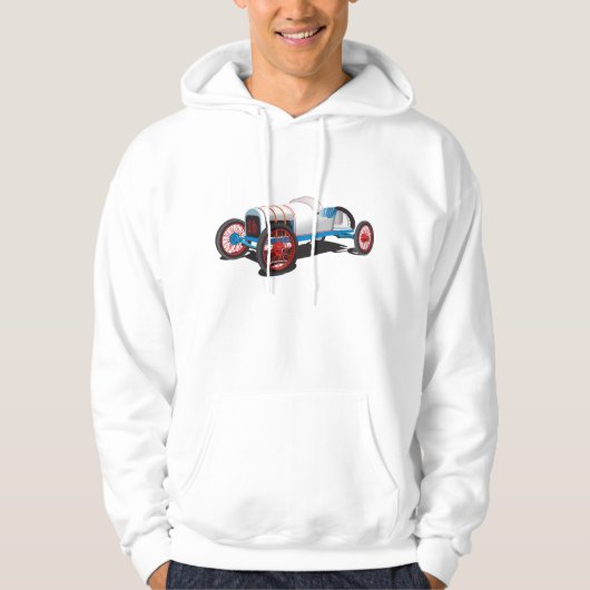 Race Car Classic Auto Hoodie (Voorkant)