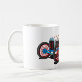 Race Car Classic Auto Koffiemok (Links)