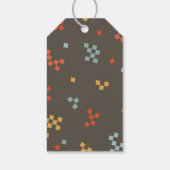 Race Car Dank je wel Cadeaulabel (Achterkant)