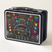 Race Car Dashboard  Racing Control Panel Kids (Achterkant)