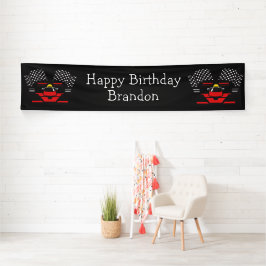 Race Car Design Banner