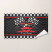 Race Car Design Bath-handdoekset Bad Handdoek (Handdoek)