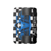 Race Car Drag Rug Mat Home Decor (Voorkant Verticaal)