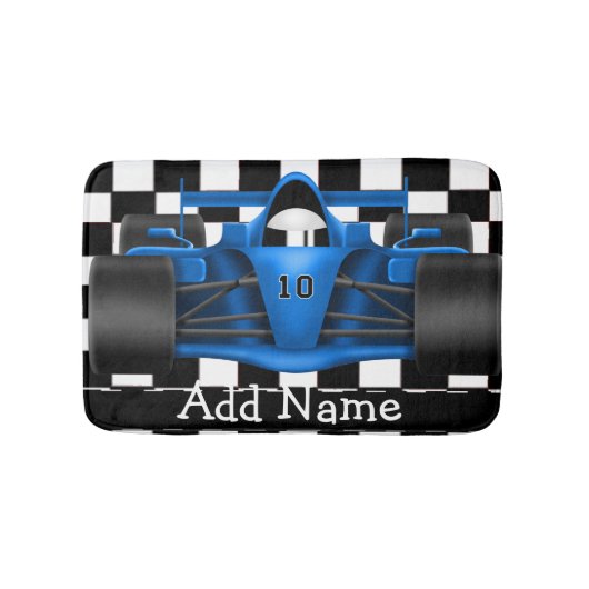 Race Car Drag Rug Mat Home Decor (Voorkant)