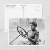 Race Car Driver Joan Newton Cuneo Briefkaart (Voorkant / Achterkant)