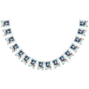 Race Car Engine Maandelijkse Photo Banner Bunting