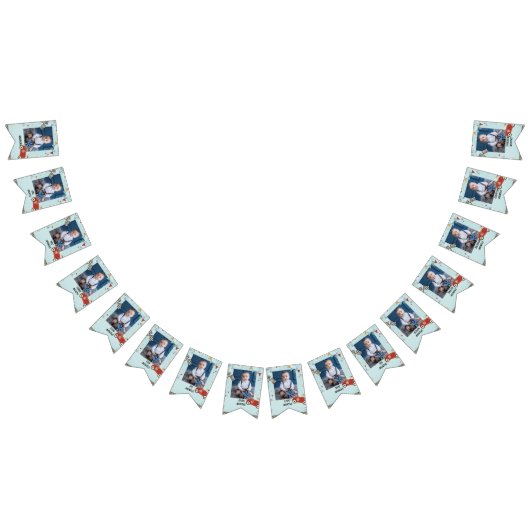 Race Car Engine Maandelijkse Photo Banner Bunting (Alle)