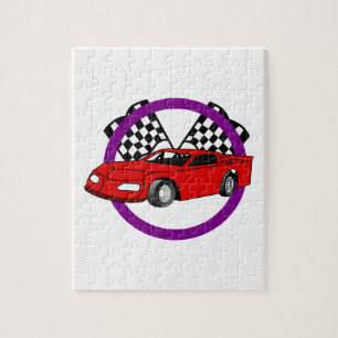 Race Car Logo Legpuzzel