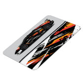 Race Car Magnet Magneet (Linkerzijde)