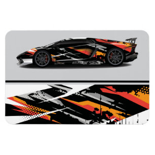 Race Car Magnet Magneet