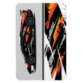 Race Car Magnet Magneet (Verticaal)