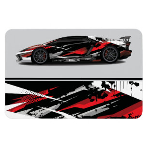Race Car Magnet Magneet