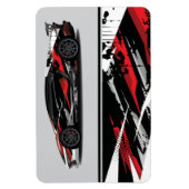 Race Car Magnet Magneet (Verticaal)