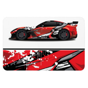 Race Car Magnet Magneet