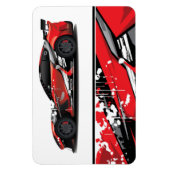Race Car Magnet Magneet (Verticaal)