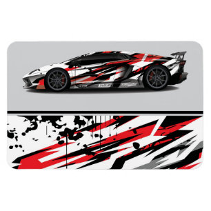 Race Car Magnet Magneet