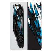 Race Car Magnet Magneet (Verticaal)