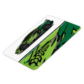 Race Car Magnet Magneet (Linkerzijde)