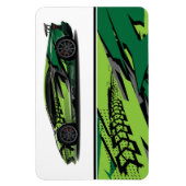 Race Car Magnet Magneet (Verticaal)