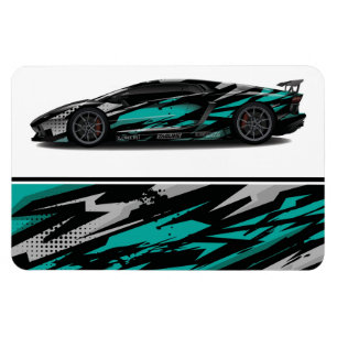 Race Car Magnet Magneet