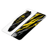 Race Car Magnet Magneet (Linkerzijde)