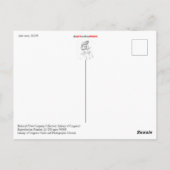 Race Car No.2 Briefkaart (Achterkant)