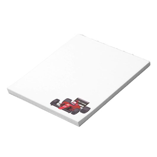 Race Car Notitieblok (Linkerzijde)
