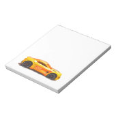 Race Car Notitieblok (Linkerzijde)