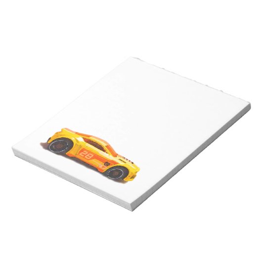 Race Car Notitieblok (Linkerzijde)