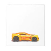 Race Car Notitieblok (Voorkant)