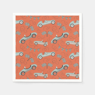Race Car Party Paper Napkins    racewagen Servet
