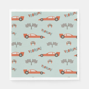 Race Car Party Paper Napkins    racewagen Servet