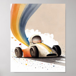 Race Car Poster
