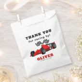 Race Car Racing Birthday Party Favor Bag Bedankzakje (Geknipt)