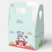 Race Car Racing Kid's Birthday Theme Bedankdoosjes (Geopend)