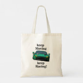 Race Car Racing Racer Verjaardag Tote Bag (Achterkant)