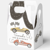 Race Car Racing Theme Party Boxes Bedankdoosjes (Open)