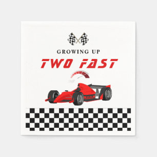 Race Car Racing Verjaardagsfeestje Servetten