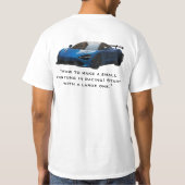 Race car t-shirt (Achterkant)