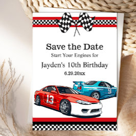 Race Car Verjaardag, Save the Date