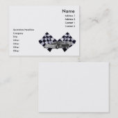 Race Car Visitekaartje (Voorkant / Achterkant)