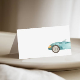 Race Car Vul het buffet in Plaatskaartje