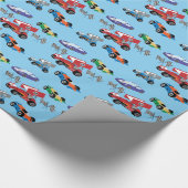 Race Cars Cadeaupapier (Hoek)